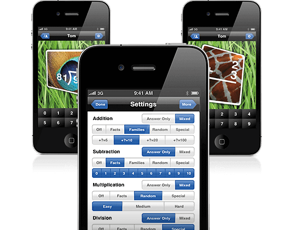 App screenshot showing configuration settings