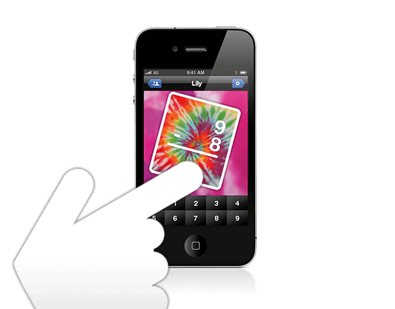 App screenshot showing general app usage